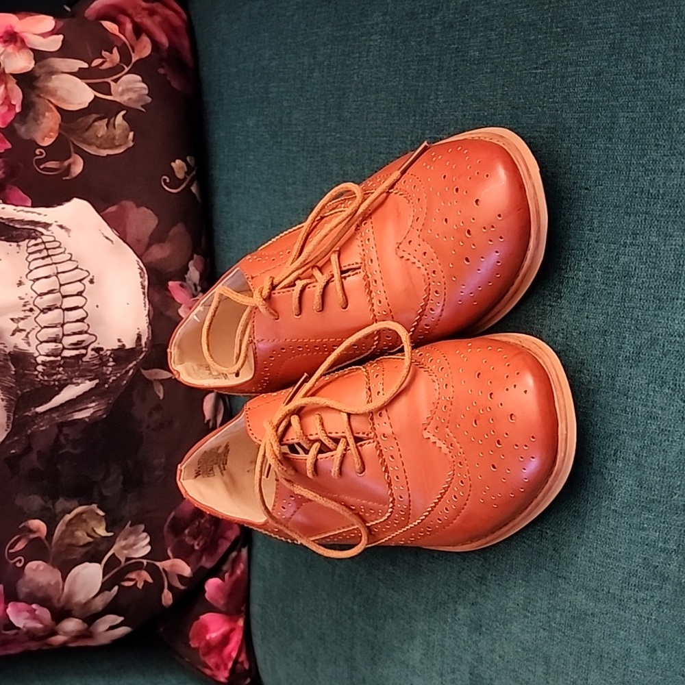 Women’s Size 7.5 Brown Oxford Shoes by Wanted